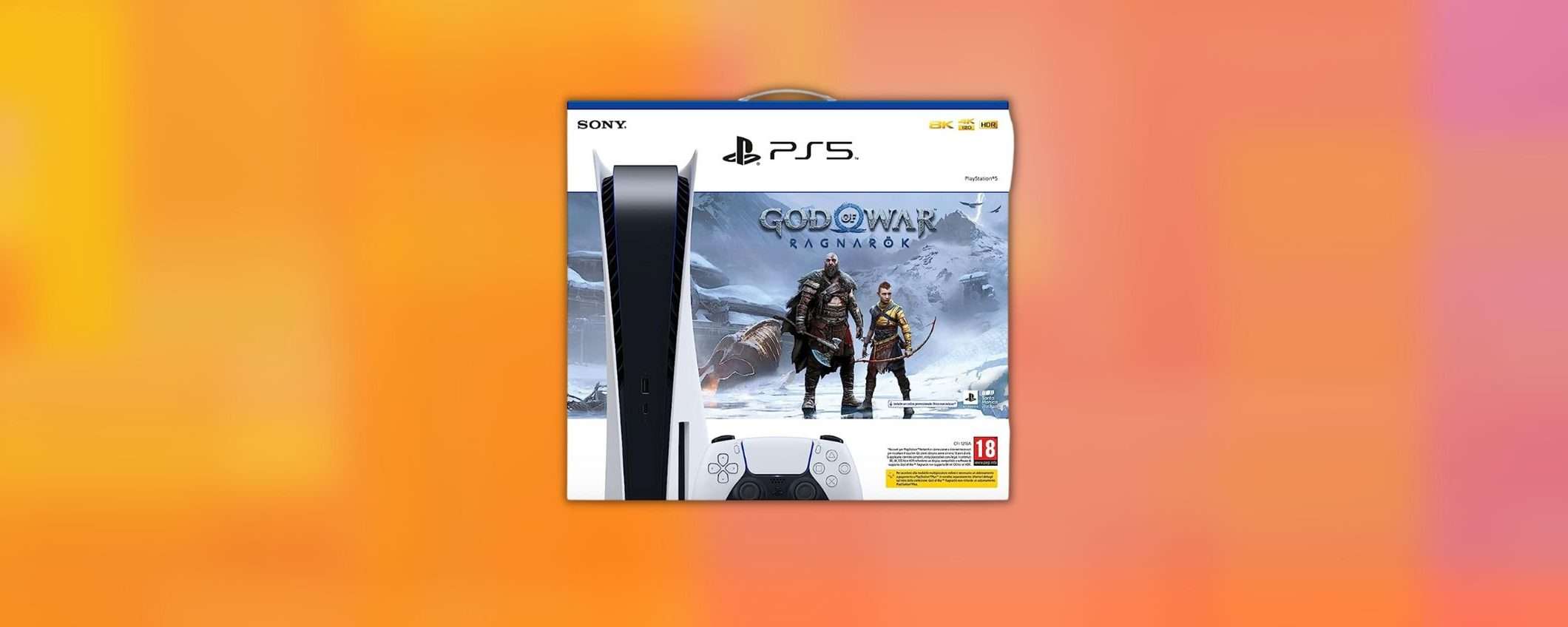 PS5: primo GRANDE SCONTO su Amazon, risparmi subito 50 euro PS5: primo GRANDE SCONTO su Amazon, risparmi subito 50 euro