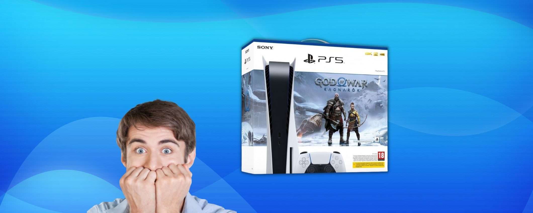 Bundle PS5 con God of War: CLAMOROSO sconto su eBay (-70€) Bundle PS5 con God of War: CLAMOROSO sconto su eBay (-70€)