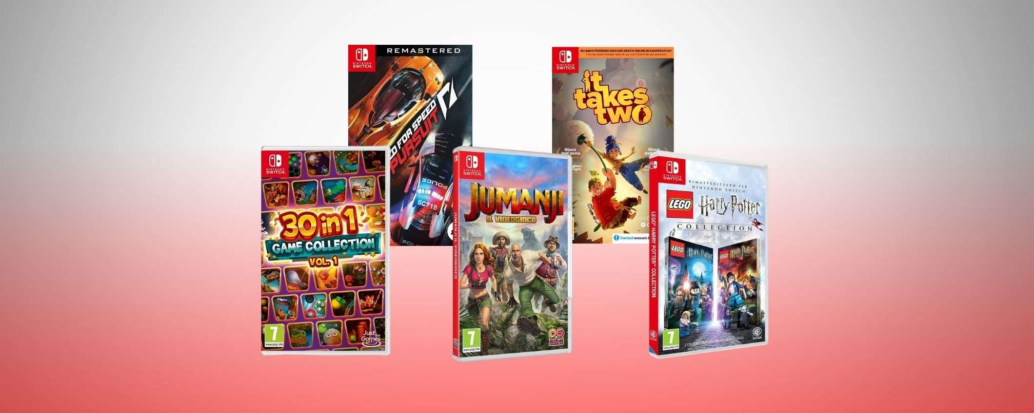 I giochi Nintendo Switch in super sconto nelle Offerte di Primavera Amazon I giochi Nintendo Switch in super sconto nelle Offerte di Primavera Amazon
