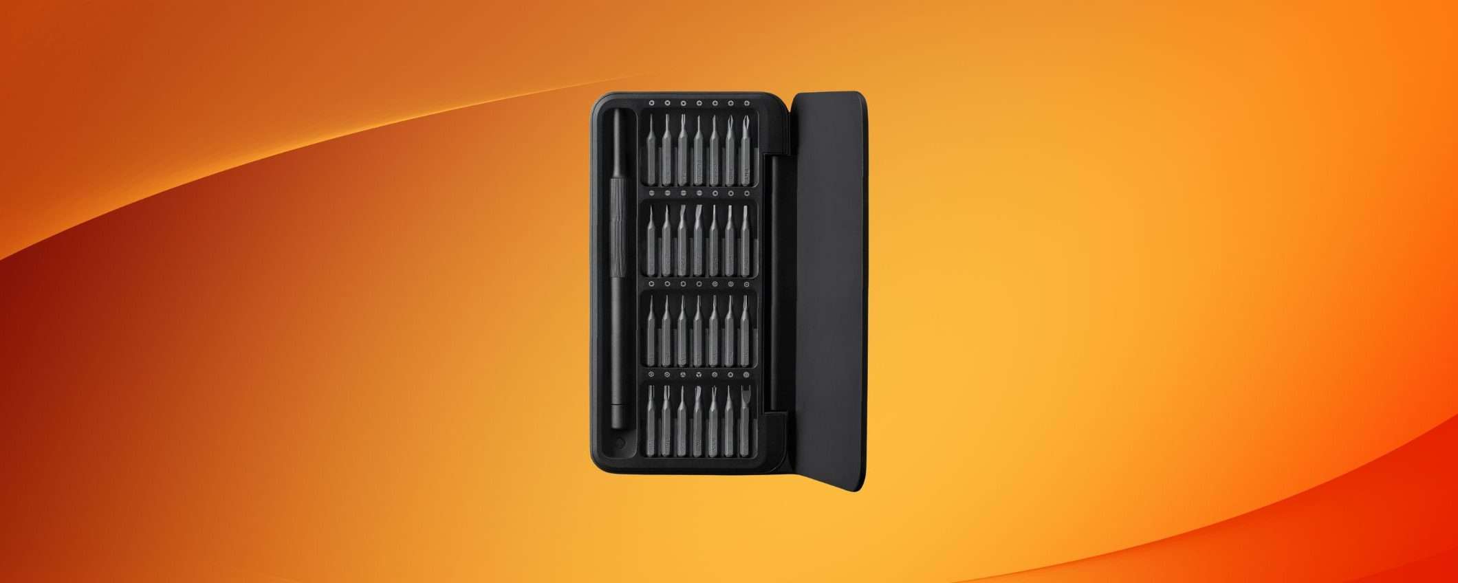 Questo set di cacciaviti di precisione 28 in 1 è in DOPPIA OFFERTA su Amazon Questo set di cacciaviti di precisione 28 in 1 è in DOPPIA OFFERTA su Amazon
