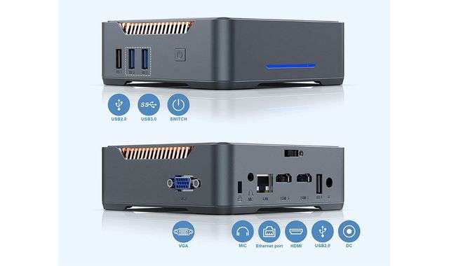 Mini PC 99 euro porte connessione