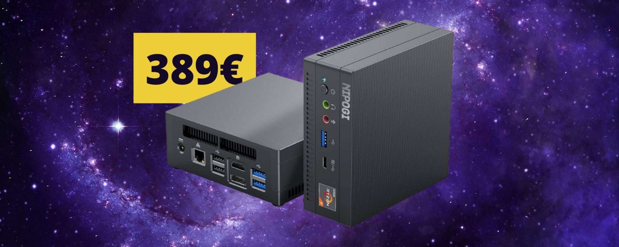 Mini PC con Windows 11 Pro e 16 RAM a un prezzo SUPER Mini PC con Windows 11 Pro e 16 RAM a un prezzo SUPER
