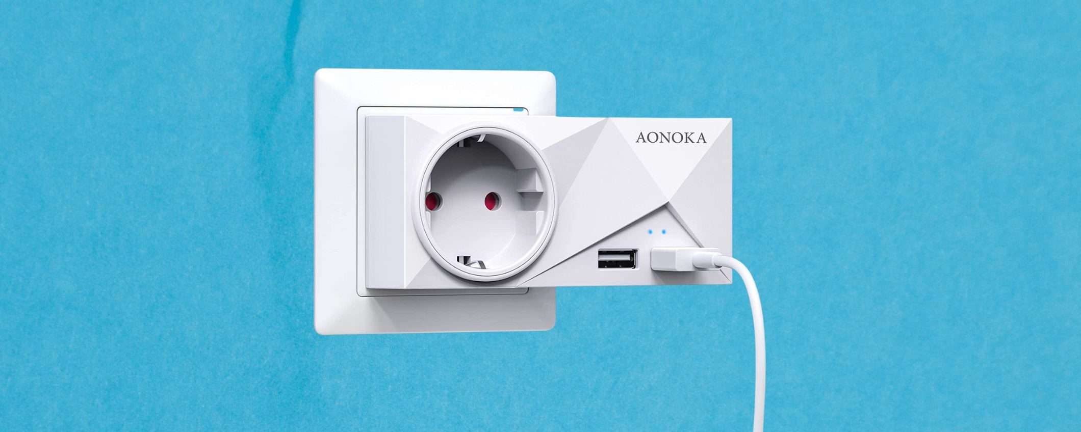 Con questa presa USB multipla risolvi i problemi di spazio: 18€ su Amazon Con questa presa USB multipla risolvi i problemi di spazio: 18€ su Amazon