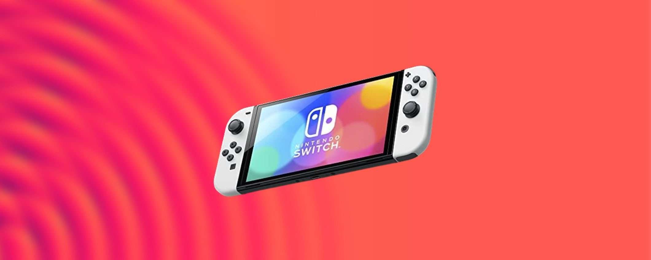 Nintendo Switch OLED bianca: bellissima e in offerta su Amazon Nintendo Switch OLED bianca: bellissima e in offerta su Amazon