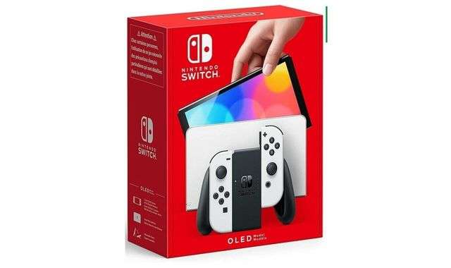 Nintendo Switch OLED bianca promozione