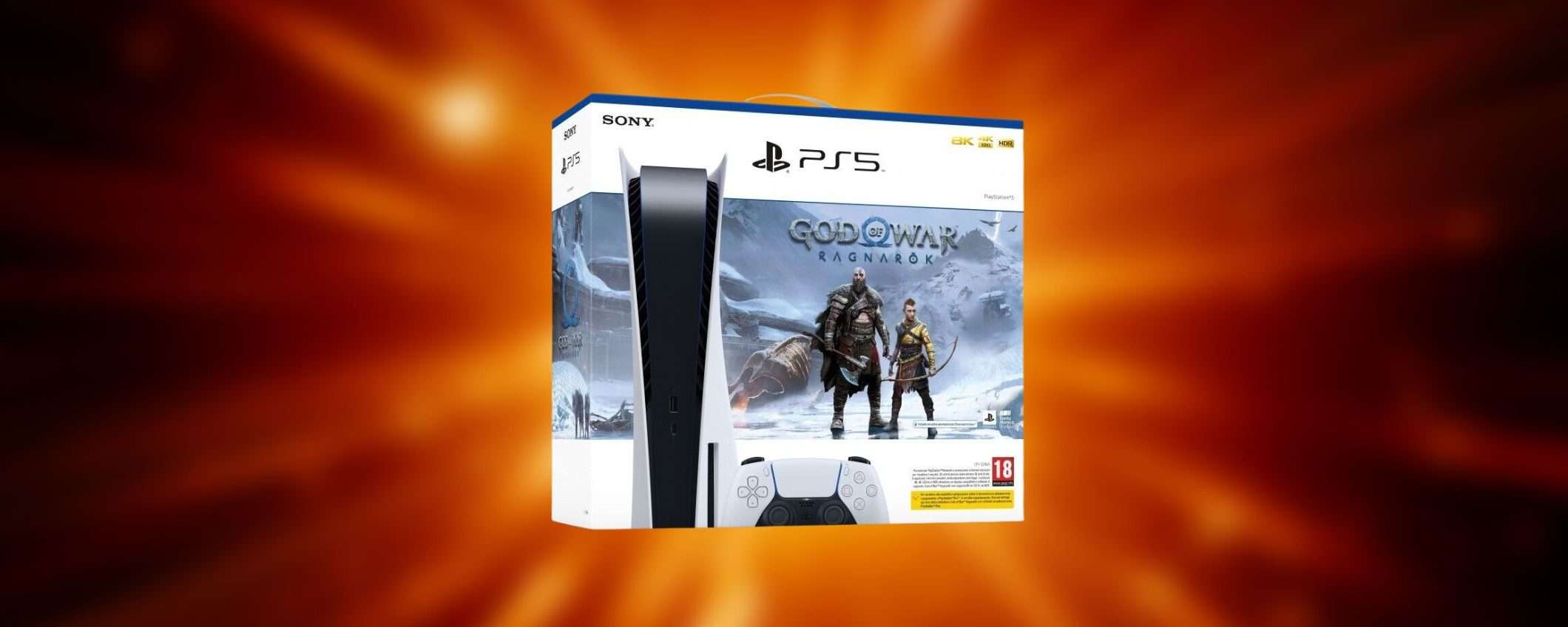 CHE BOMBA: PS5 + God of War Ragnarok con 90€ di sconto su eBay CHE BOMBA: PS5 + God of War Ragnarok con 90€ di sconto su eBay