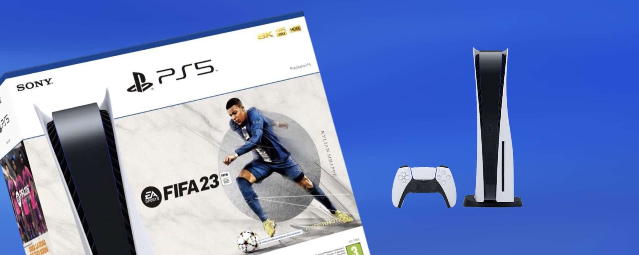 PS5 con FIFA 23: PREZZO CLAMOROSO per il bundle su eBay PS5 con FIFA 23: PREZZO CLAMOROSO per il bundle su eBay