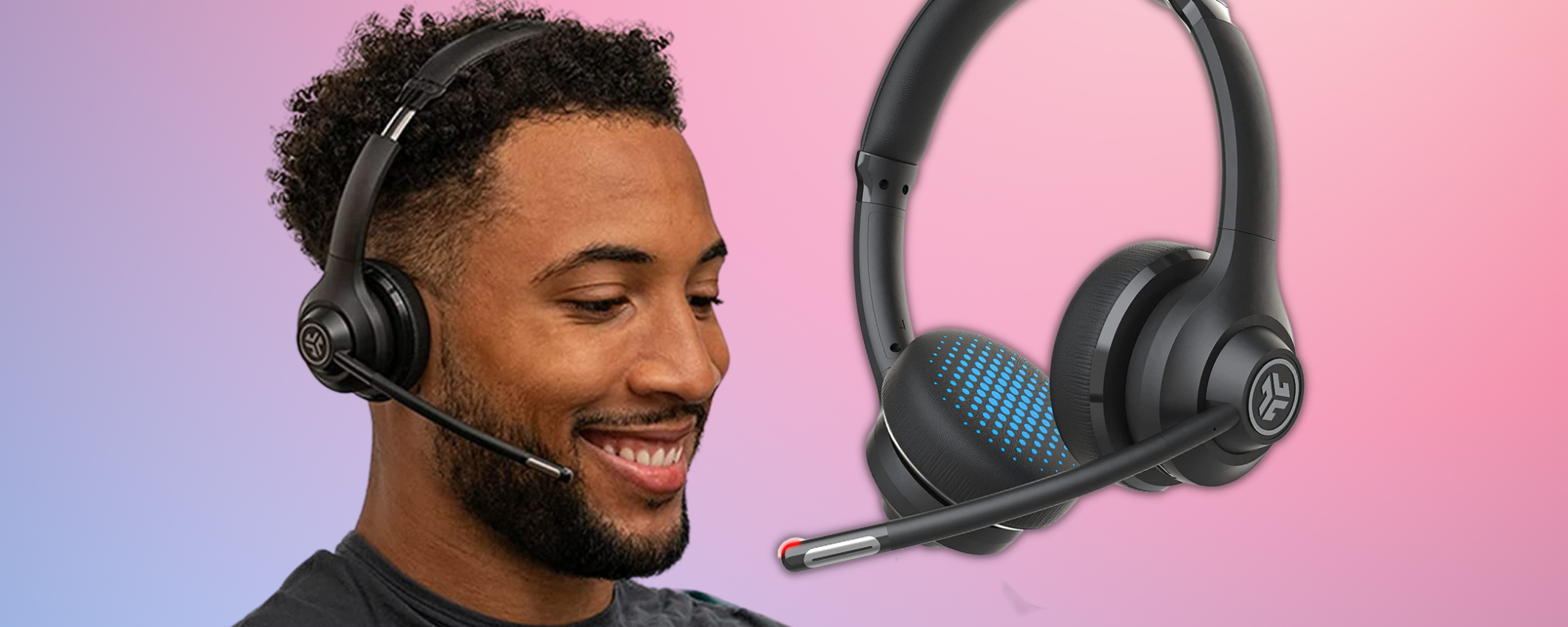 Queste Cuffie Wireless si collegano a 2 dispositivi insieme e costano poco Queste Cuffie Wireless si collegano a 2 dispositivi insieme e costano poco