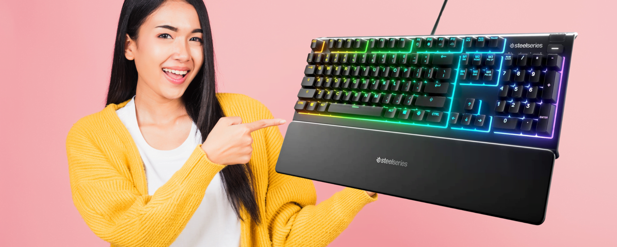 Questa Tastiera da gioco SteelSeries è la più silenziosa e costa poco Questa Tastiera da gioco SteelSeries è la più silenziosa e costa poco