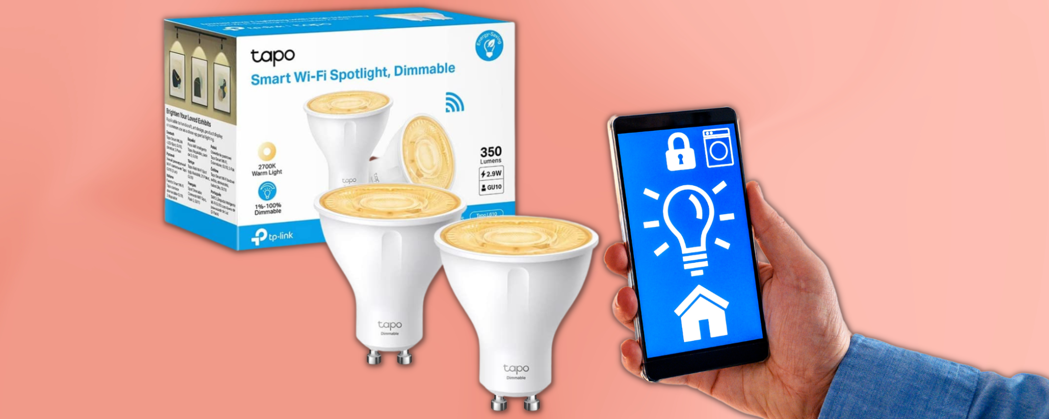 Queste Lampadine Smart si accendono da sole e sono in SUPER sconto