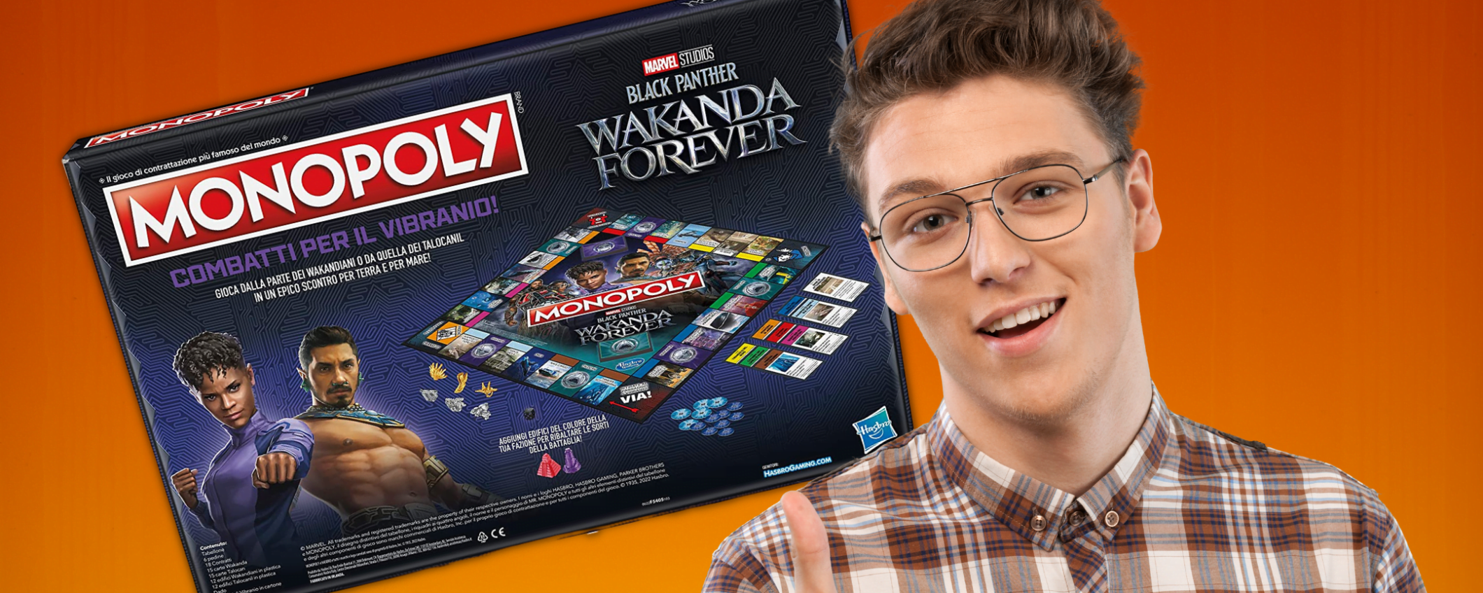 Black Panther Wakanda Forever diventa un Monopoly ed è in SCONTO Black Panther Wakanda Forever diventa un Monopoly ed è in SCONTO