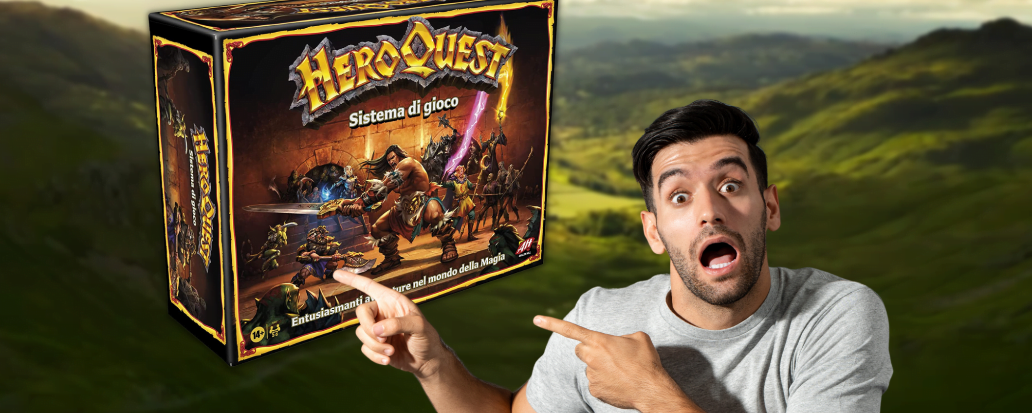 HeroQuest, Avalon Hill: comincia l'avventura con la SUPER offerta Amazon HeroQuest, Avalon Hill: comincia l'avventura con la SUPER offerta Amazon