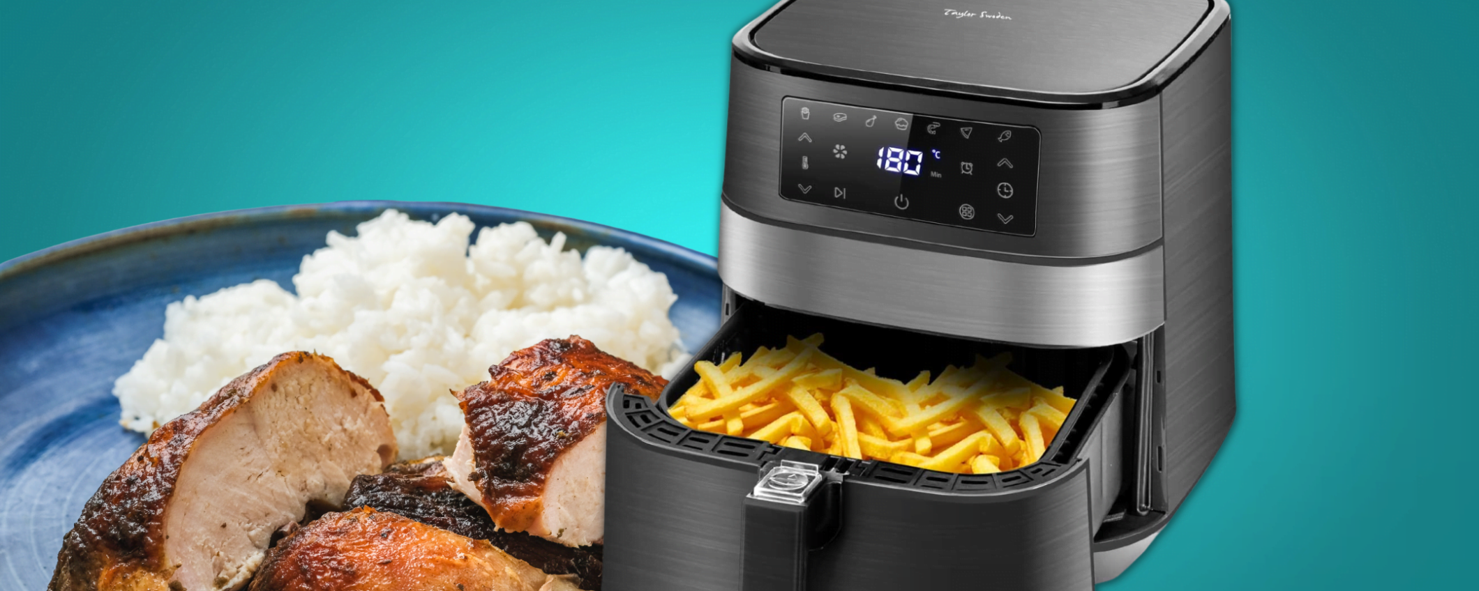 Friggitrice ad aria 5,5L: mangia più sano con questa OFFERTA Amazon Friggitrice ad aria 5,5L: mangia più sano con questa OFFERTA Amazon