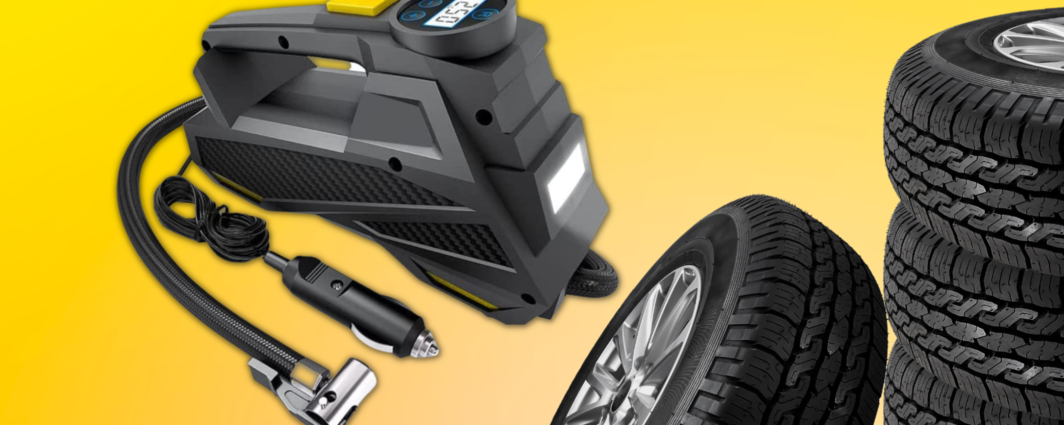 Niente più ruote a terra con questo Compressore Portatile scontatissimo Niente più ruote a terra con questo Compressore Portatile scontatissimo