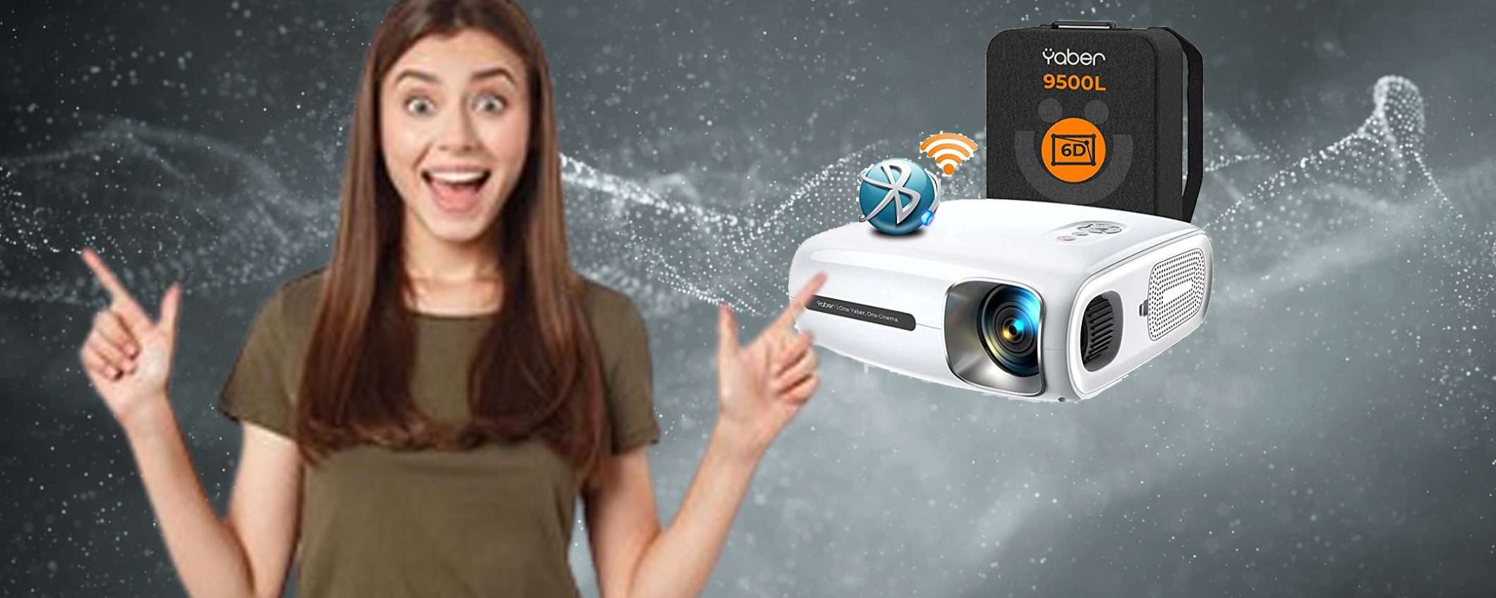 Proiettore 5G Yaber Pro V7 al prezzo SHOCK ancora per poco! Proiettore 5G Yaber Pro V7 al prezzo SHOCK ancora per poco!