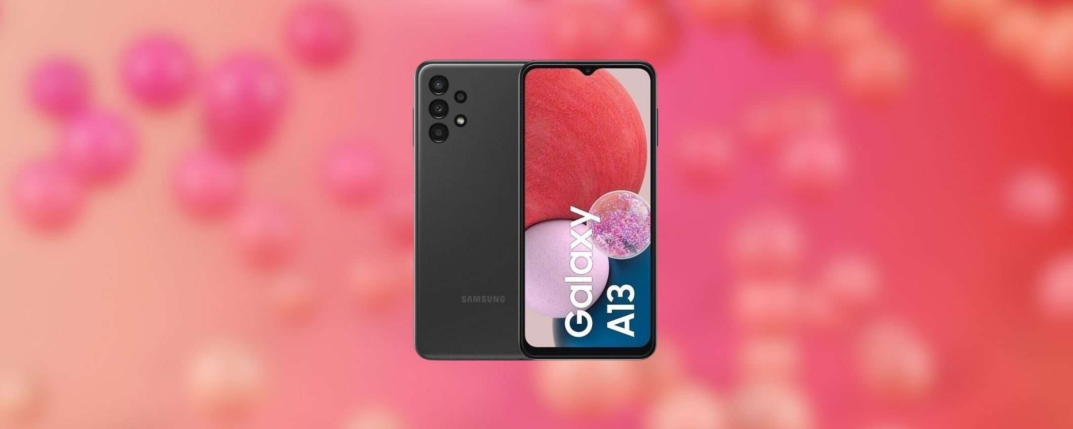 Samsung Galaxy A13, il telefono DUAL SIM in offerta su eBay Samsung Galaxy A13, il telefono DUAL SIM in offerta su eBay