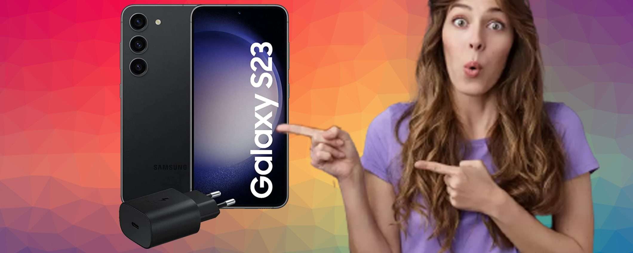 Samsung Galaxy S23 con caricatore incluso: prezzo BOMBA su Amazon Samsung Galaxy S23 con caricatore incluso: prezzo BOMBA su Amazon