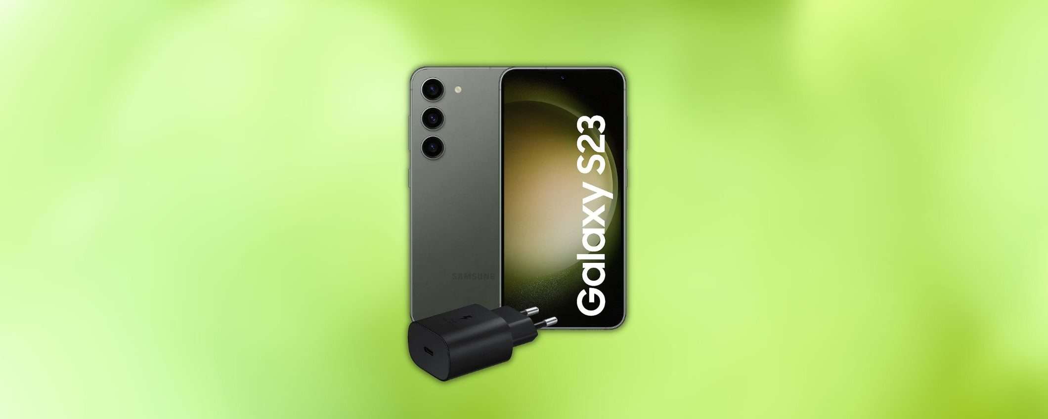 Samsung Galaxy S23 con un clamoroso doppio sconto su Amazon (-166€) Samsung Galaxy S23 con un clamoroso doppio sconto su Amazon (-166€)