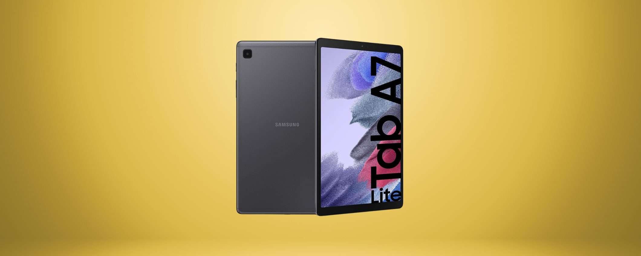 Samsung Galaxy Tab A7 Lite, super sconto Amazon: tuo a meno di 150€! Samsung Galaxy Tab A7 Lite, super sconto Amazon: tuo a meno di 150€!