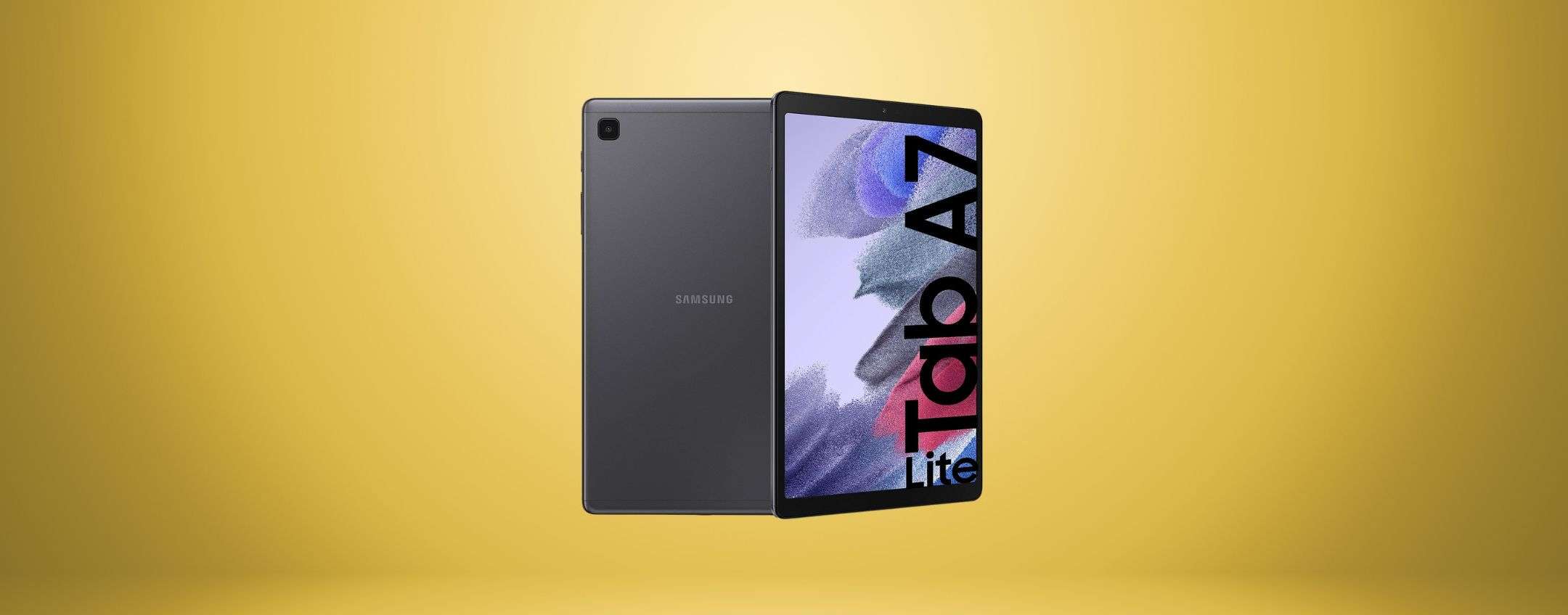 Samsung Galaxy Tab A7 Lite, solo 104€ per un tablet leggero e veloce