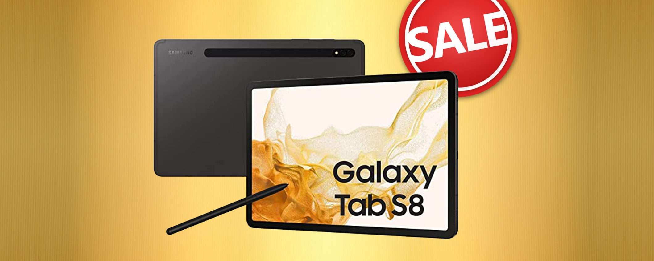 Samsung Galaxy Tab S8 imperdibile ad un prezzo così basso (Amazon) Samsung Galaxy Tab S8 imperdibile ad un prezzo così basso (Amazon)