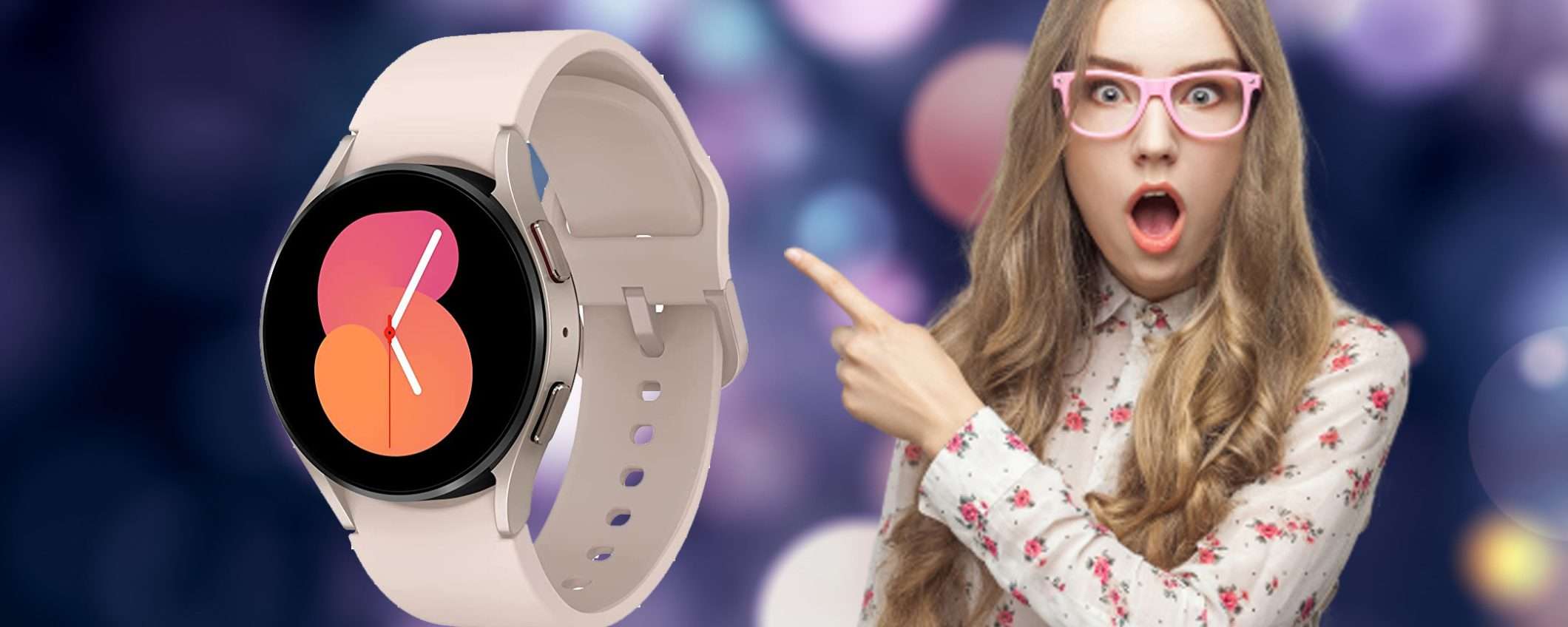 Samsung Galaxy Watch5: oggi con sconto SHOCK su Amazon Samsung Galaxy Watch5: oggi con sconto SHOCK su Amazon
