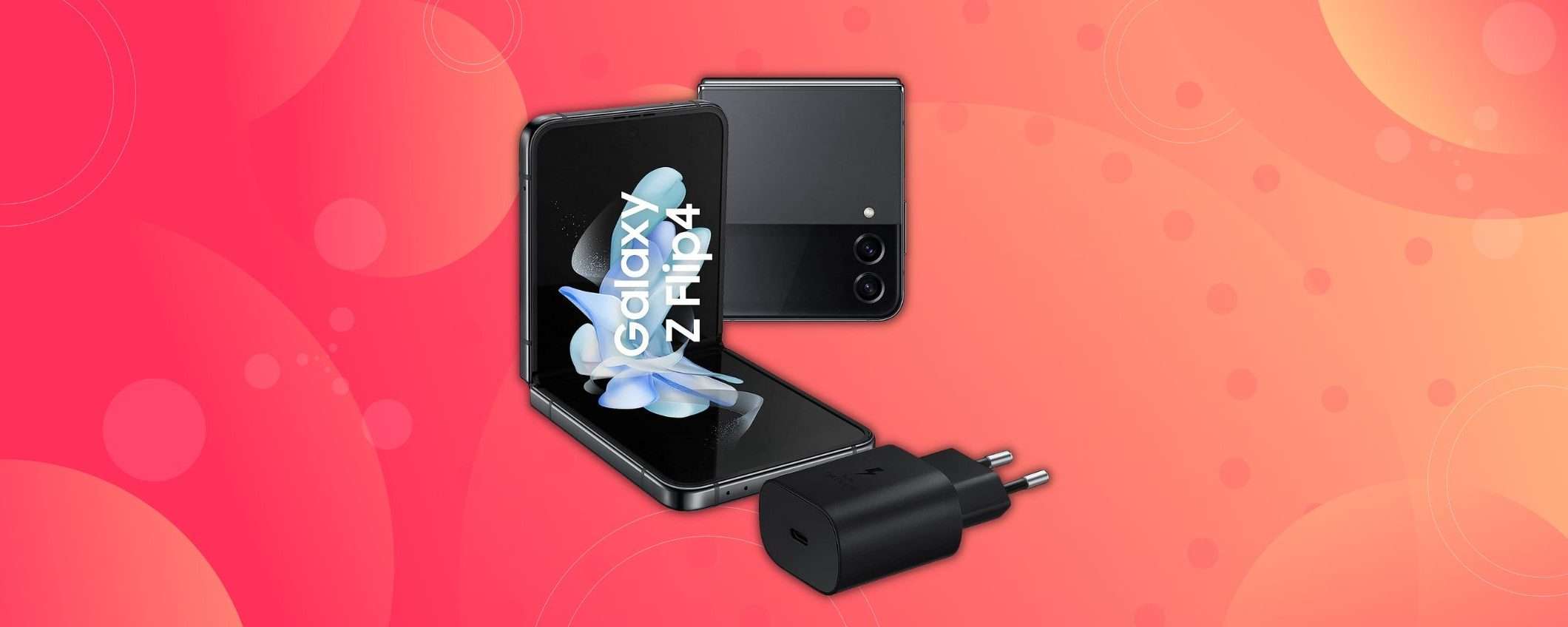 Samsung Galaxy Z Flip4: 300 euro di sconto con le Offerte di Primavera Samsung Galaxy Z Flip4: 300 euro di sconto con le Offerte di Primavera