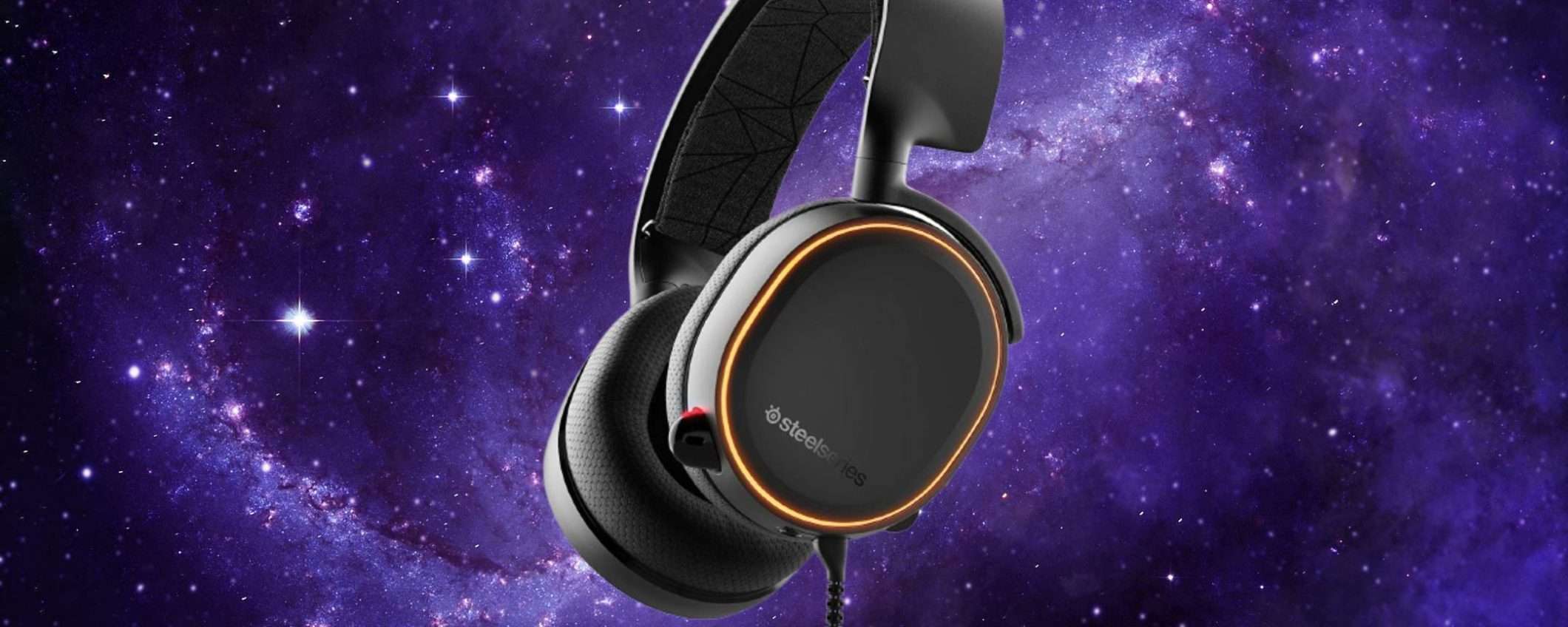 SteelSeries Artic 5: super offerta sulle cuffie gaming RGB SteelSeries Artic 5: super offerta sulle cuffie gaming RGB