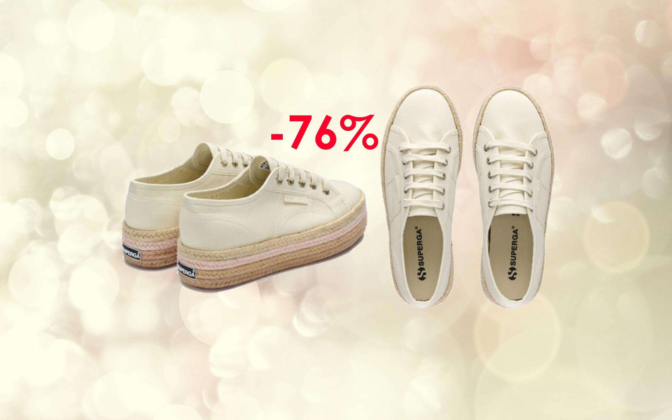 Superga zeppa discount alta