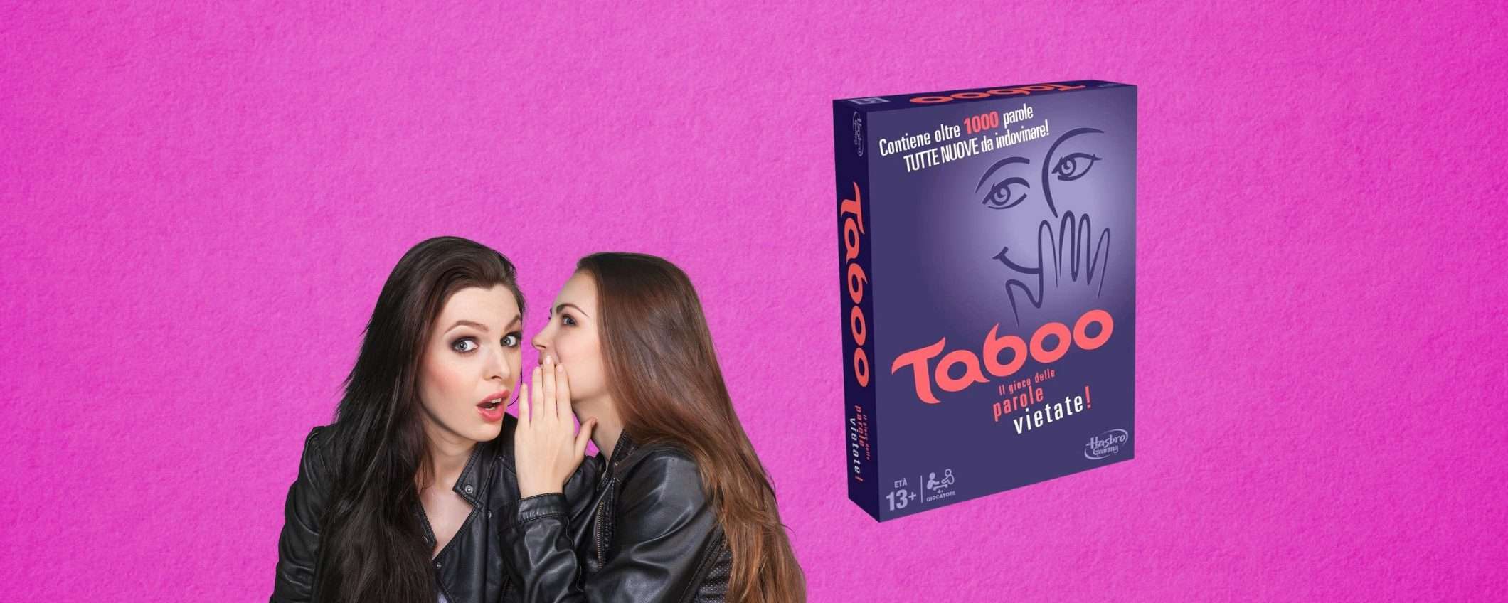 Taboo, il gioco delle parole vietate è in offerta su Amazon Taboo, il gioco delle parole vietate è in offerta su Amazon
