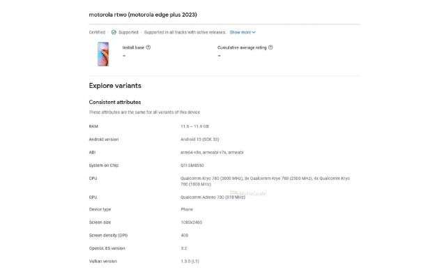 Motorola Edge+ (2023)