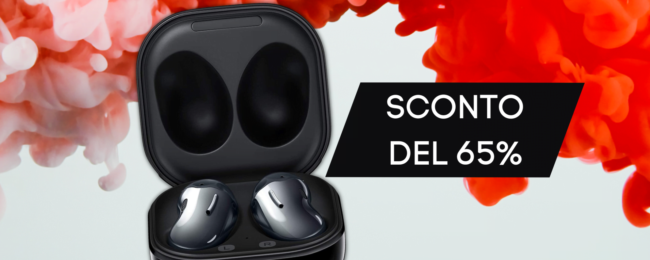 Samsung Galaxy Buds Live: sconto MAI VISTO del 65% su Amazon Samsung Galaxy Buds Live: sconto MAI VISTO del 65% su Amazon