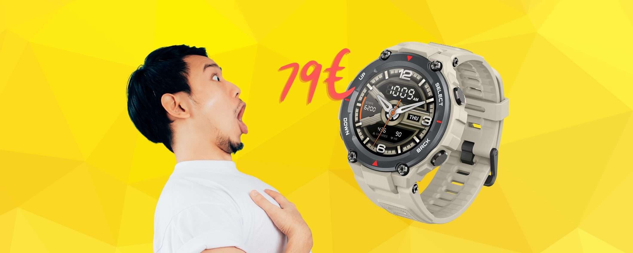 Amazfit T-Rex: una bestia di smartwatch a prezzo WOW (79€) Amazfit T-Rex: una bestia di smartwatch a prezzo WOW (79€)