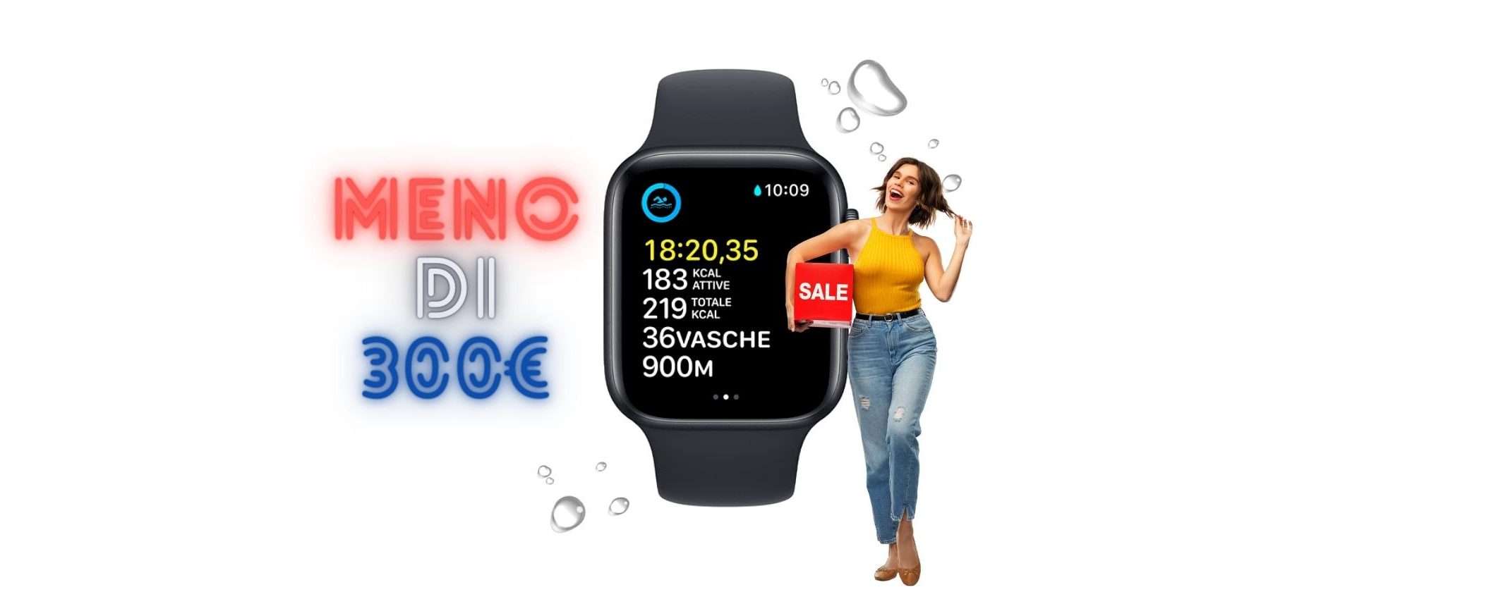 Apple Watch SE 2 a meno di 300€ solo su MediaWorld Apple Watch SE 2 a meno di 300€ solo su MediaWorld
