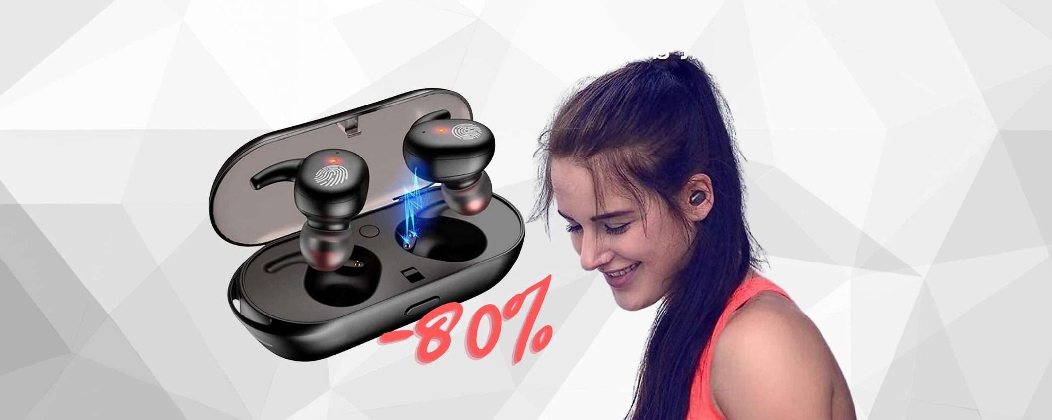 Auricolari Bluetooth a 9,99€: l'AFFARE del weekend è su Amazon Auricolari Bluetooth a 9,99€: l'AFFARE del weekend è su Amazon
