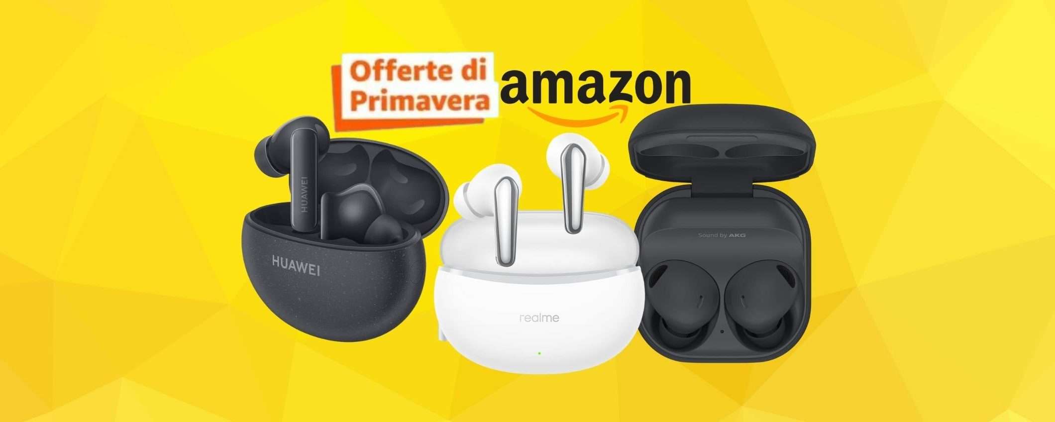 Gli auricolari wireless da acquistare nelle Offerte di Primavera Amazon Gli auricolari wireless da acquistare nelle Offerte di Primavera Amazon