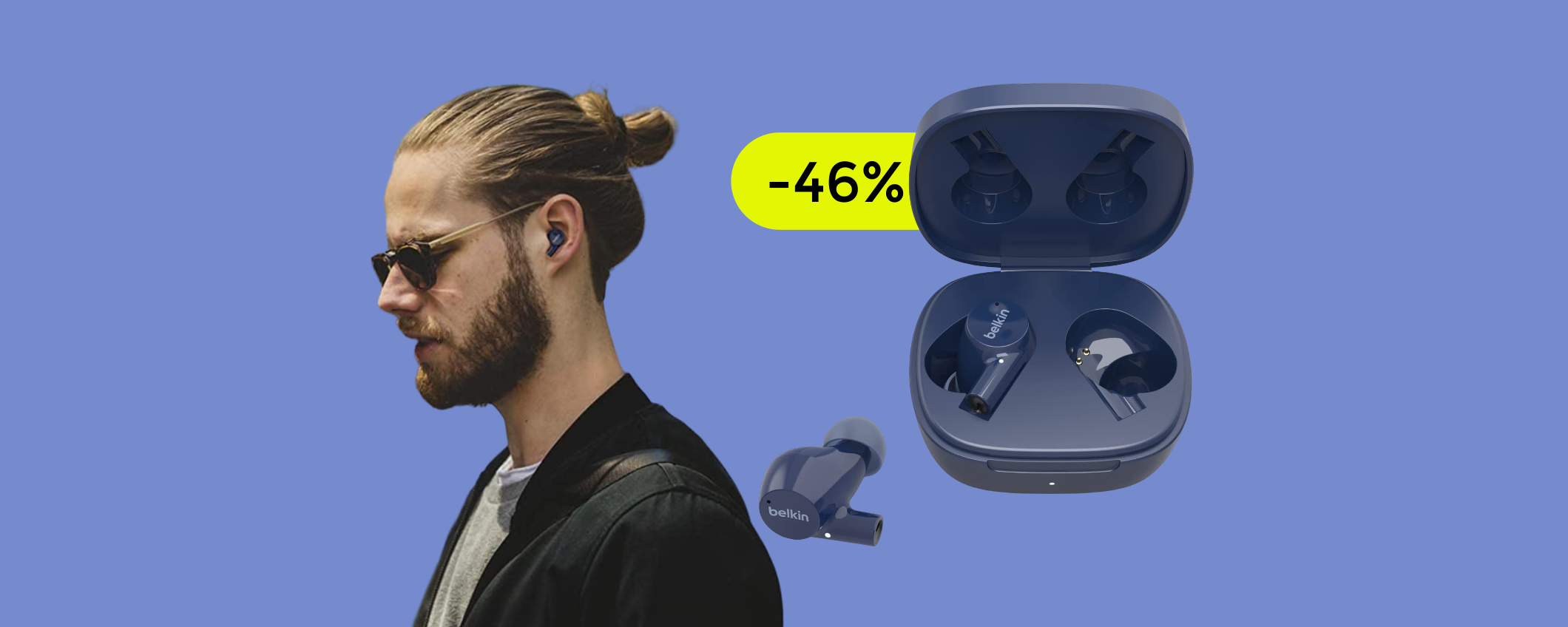 Auricolari Belkin impermeabili e con bassi POTENTISSIMI: solo 37€ Auricolari Belkin impermeabili e con bassi POTENTISSIMI: solo 37€