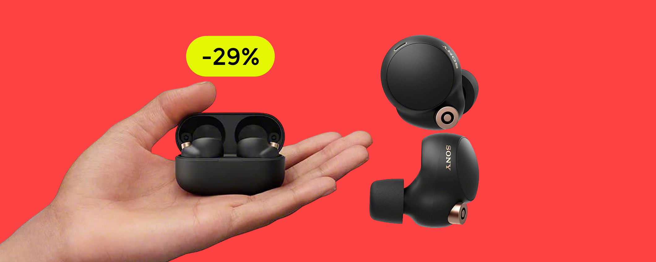Auricolari Sony: best buy del giorno grazie a questo MEGA sconto (-82€) Auricolari Sony: best buy del giorno grazie a questo MEGA sconto (-82€)