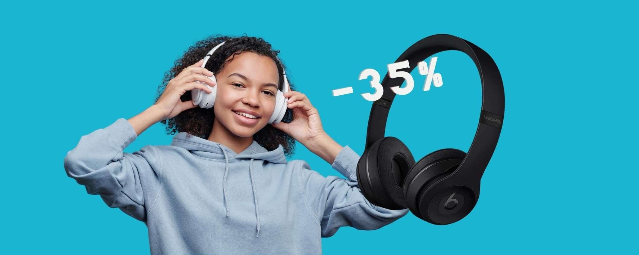 Beats Solo 3 Wireless: super sconto del 35% su Amazon, è il momento giusto per acquistarle Beats Solo 3 Wireless: super sconto del 35% su Amazon, è il momento giusto per acquistarle