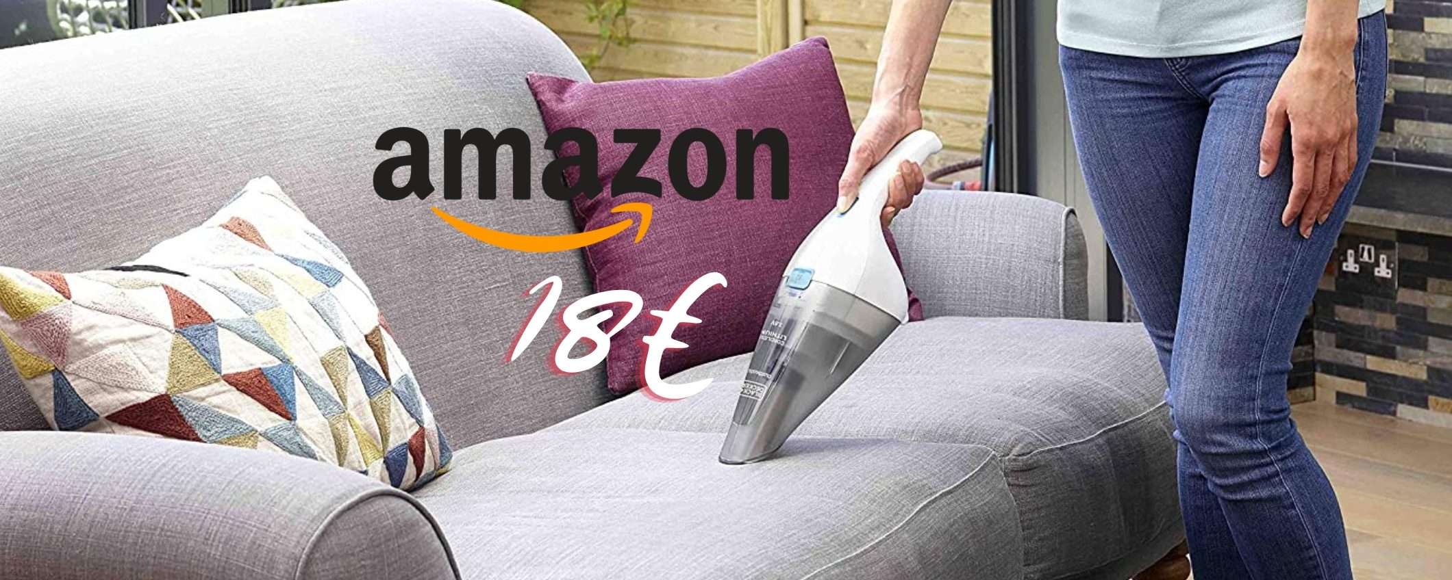 Black&Decker: aspira briciole portatile POTENTISSIMO a 18€ Black&Decker: aspira briciole portatile POTENTISSIMO a 18€