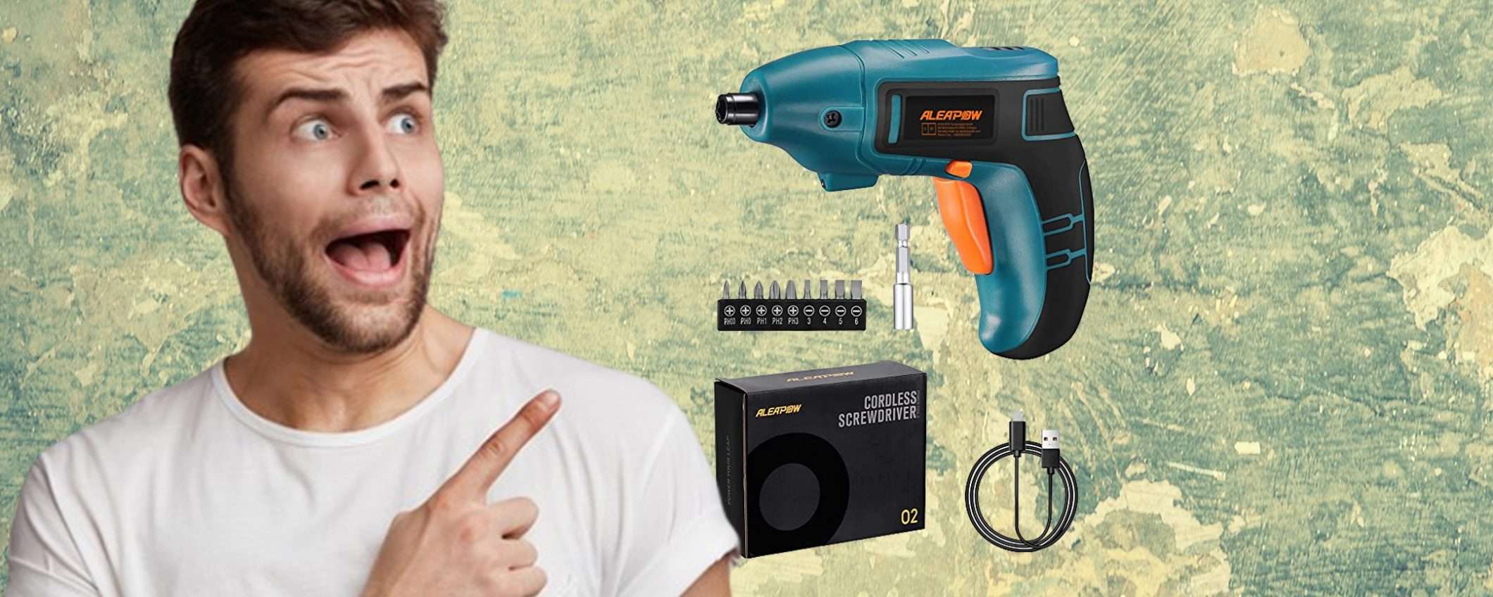 Cacciavite e avvitatore elettrico con 10 punte: prezzo BOMBA su Amazon Cacciavite e avvitatore elettrico con 10 punte: prezzo BOMBA su Amazon