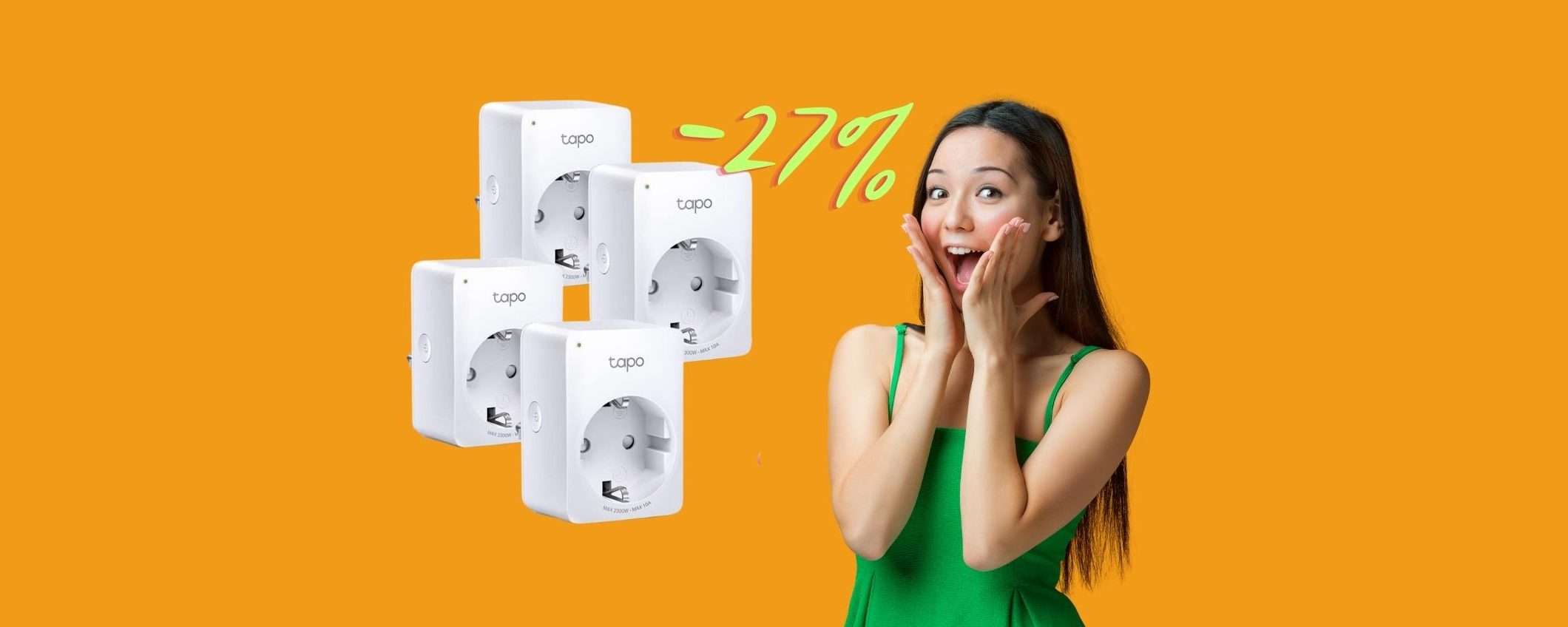 Casa domotica con le 4 prese WiFi TP-Link Tapo a MENO di 40€ Casa domotica con le 4 prese WiFi TP-Link Tapo a MENO di 40€