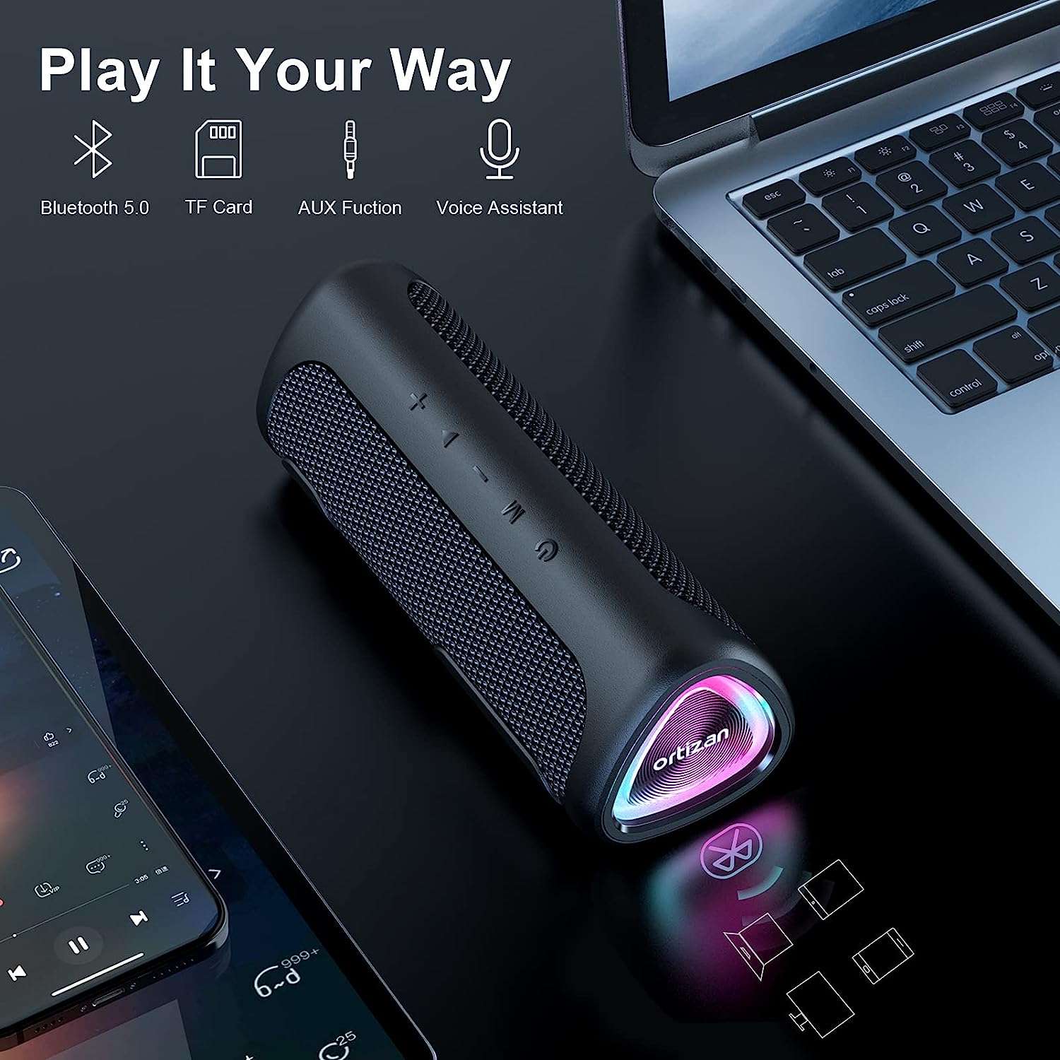 cassa-bluetooth-portatile-impermeabile-batteria-30h-31e-microsd