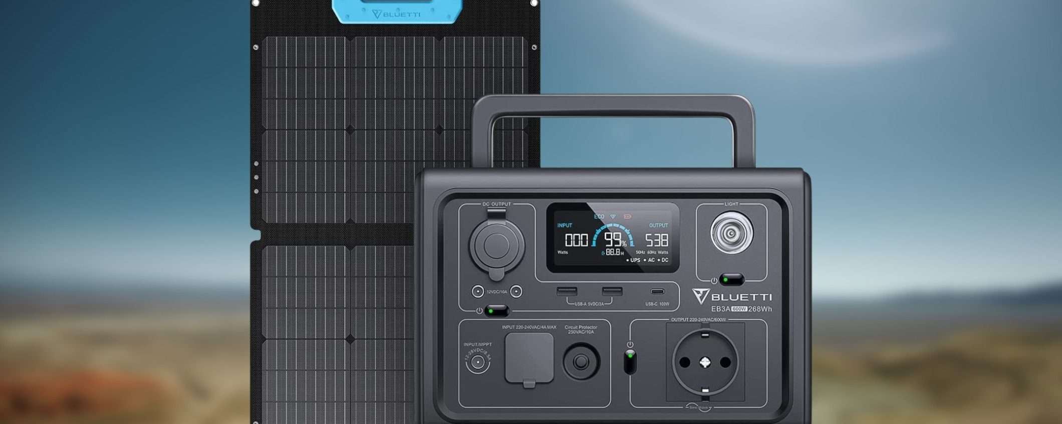 Centrale elettrica solare PREMIUM Bluetti a mini prezzo: promo Amazon shock Centrale elettrica solare PREMIUM Bluetti a mini prezzo: promo Amazon shock