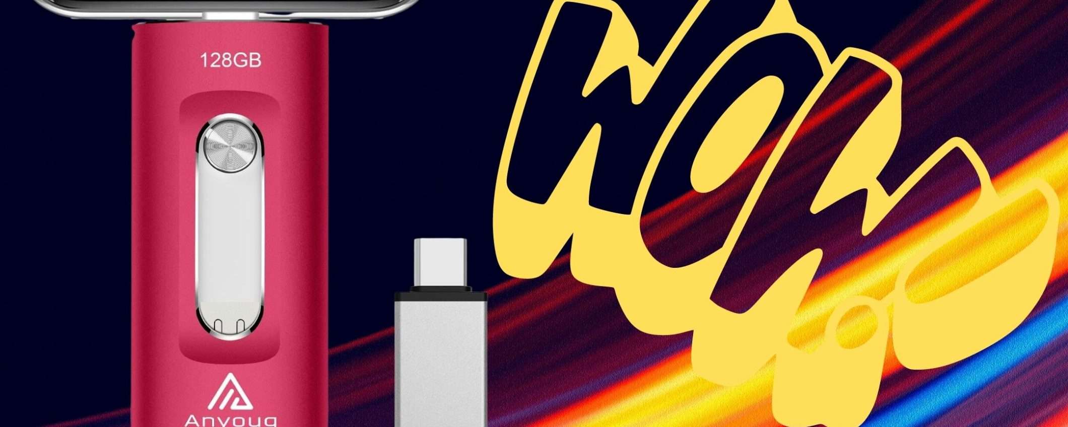 Ben 128GB in più per il tuo iPhone: bastano 19€ per questo gadget utilissimo Ben 128GB in più per il tuo iPhone: bastano 19€ per questo gadget utilissimo