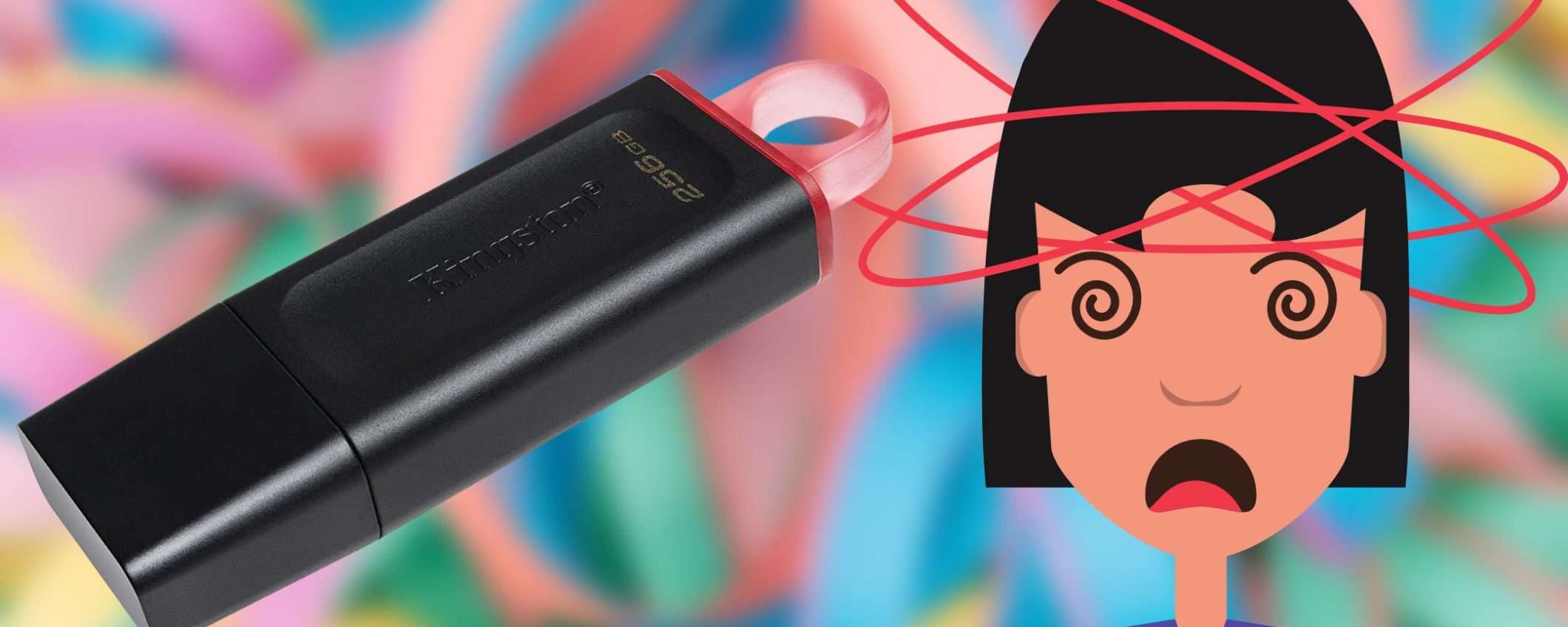 Kingston è IMPAZZITA: 54% di sconto per la chiavetta da 256GB, ora a 19€ Kingston è IMPAZZITA: 54% di sconto per la chiavetta da 256GB, ora a 19€