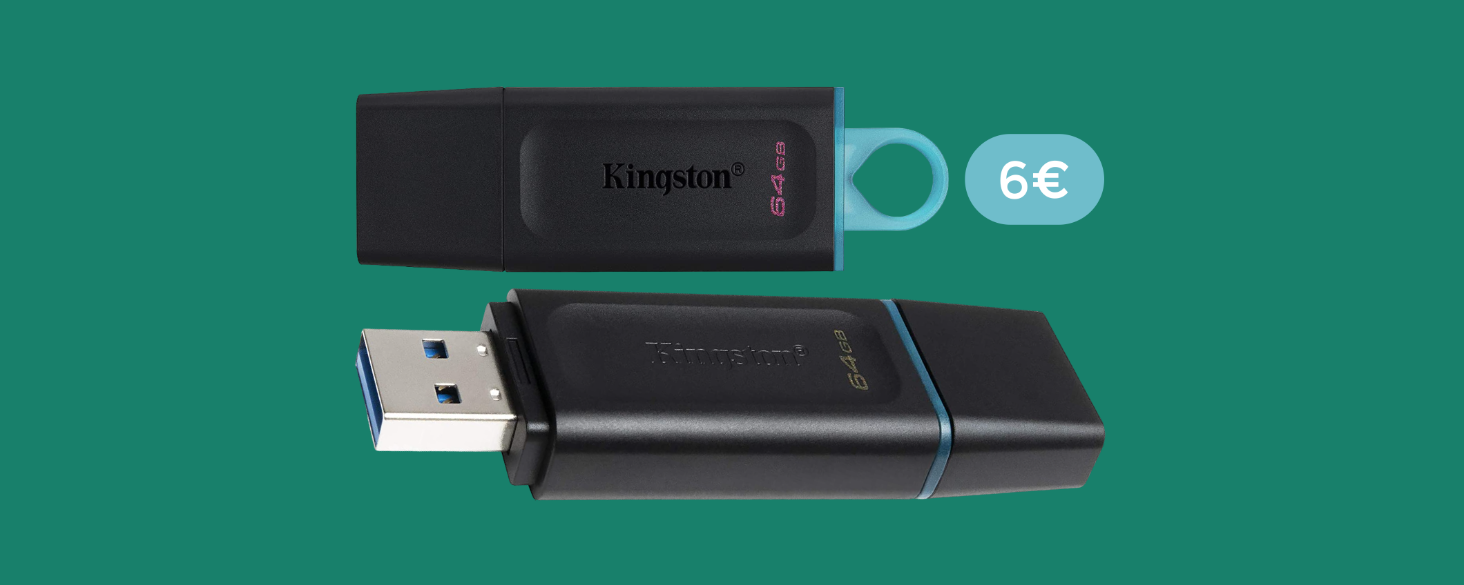 Chiavetta USB 64GB: veloce, compatta ed a prezzo STRACCIATO (6€) Chiavetta USB 64GB: veloce, compatta ed a prezzo STRACCIATO (6€)