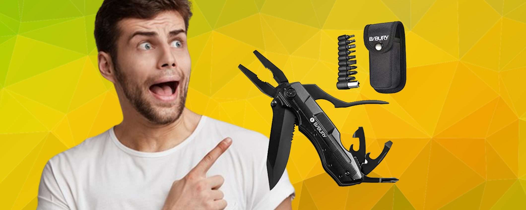 Coltello multiuso 5 in 1: prezzo BOMBA su Amazon con sconto del 67% Coltello multiuso 5 in 1: prezzo BOMBA su Amazon con sconto del 67%
