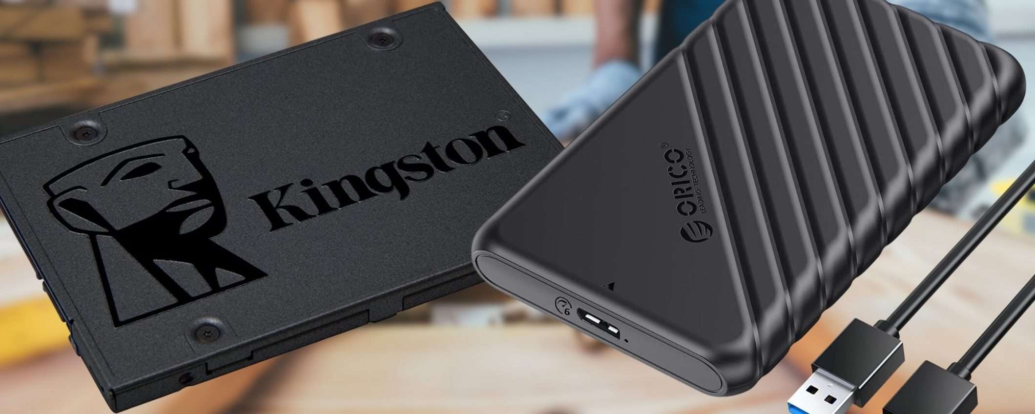 SSD esterno VELOCISSIMO da 480GB: come costruirlo con 40€ (guida facile) SSD esterno VELOCISSIMO da 480GB: come costruirlo con 40€ (guida facile)