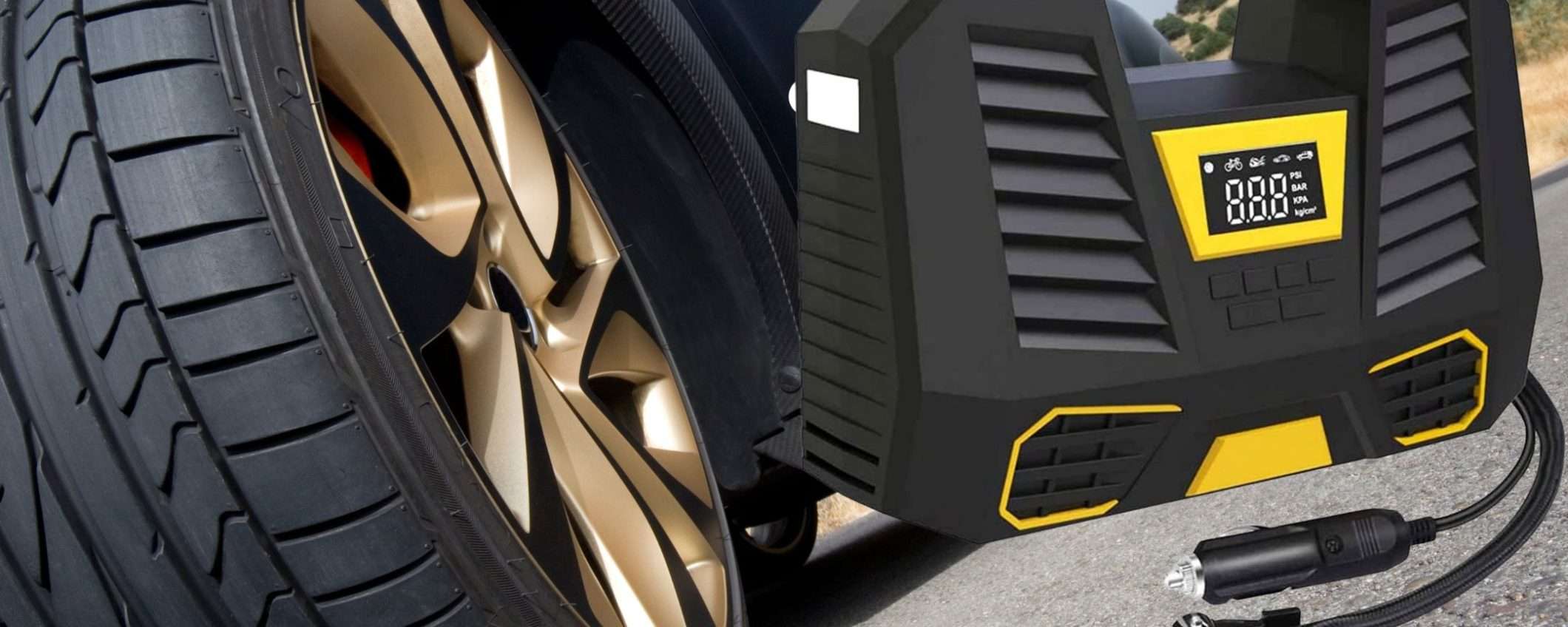 Compressore portatile per auto e non solo a 21€: promo SHOCK su Amazon Compressore portatile per auto e non solo a 21€: promo SHOCK su Amazon